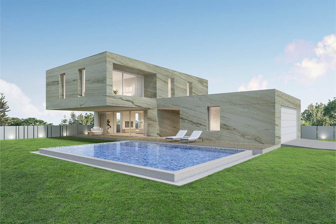 Walnut Travertine - Main View