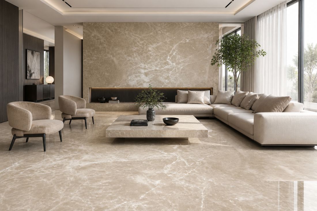 Bianco Marfil Marble - Main View